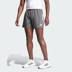 Rückansicht von adidas Own The Run Shorts Funktionsshorts Herren Grey Six