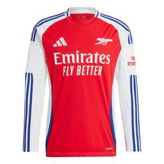 adidas FC Arsenal 24/25 Long Sleeve Heimtrikot Fußballtrikot Herren Better Scarlet / White