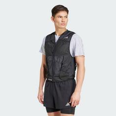 Rückansicht von adidas Ultimate Pocket Weste Outdoorweste Herren Black