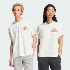 Rückansicht von adidas Berlin Bear T-Shirt – Genderneutral T-Shirt Off White