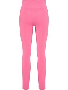 Rückansicht von hummel hmlTIF SEAMLESS HIGH WAIST TIGHTS Tights Damen AZALEA PINK