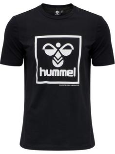 hummel hmlISAM T-SHIRT T-Shirt Herren BLACK