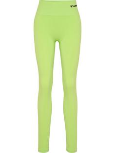 hummel hmlTIF SEAMLESS HIGH WAIST TIGHTS Tights Damen SHARP GREEN