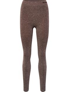 hummel hmlCI SEAMLESS MID WAIST TIGHTS Tights Damen JAVA MELANGE