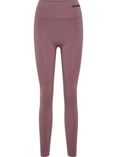 hummel hmlTIF SEAMLESS HIGH WAIST TIGHTS Tights Damen ROSE TAUPE