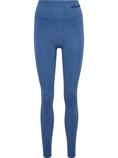 hummel hmlTIF SEAMLESS HIGH WAIST TIGHTS Tights Damen BLUE HORIZON