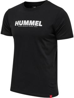 Rückansicht von hummel hmlLEGACY 2-PACK T-SHIRT T-Shirt BLACK/WHITE