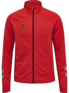 hummel hmlLEAD POLY ZIP JACKET Trainingsjacke Herren TRUE RED