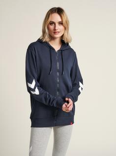 Rückansicht von hummel hmlLEGACY ZIP HOODIE Hoodie BLUE NIGHTS