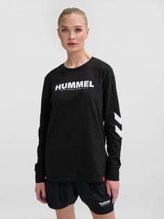 Rückansicht von hummel hmlLEGACY SWEATSHIRT Sweatshirt BLACK