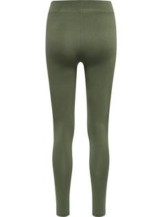 Rückansicht von hummel hmlLEGACY WOMAN HIGH WAIST TIGHTS Leggings Damen BEETLE