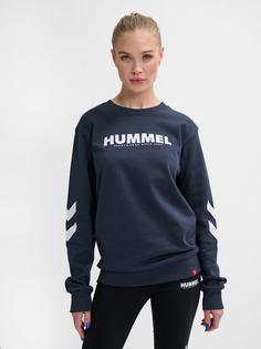 Rückansicht von hummel hmlLEGACY SWEATSHIRT Sweatshirt BLUE NIGHTS