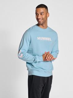 Rückansicht von hummel hmlLEGACY SWEATSHIRT Funktionssweatshirt PLACID BLUE