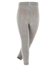 Rückansicht von Falke Leggings Socken Kinder m.grey mel (3530)