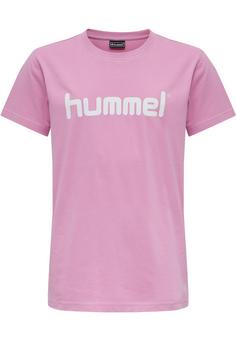 hummel HMLGO KIDS COTTON LOGO T-SHIRT S/S Funktionsshirt Kinder COTTON CANDY