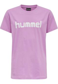 hummel HMLGO KIDS COTTON LOGO T-SHIRT S/S Funktionsshirt Kinder ORCHID