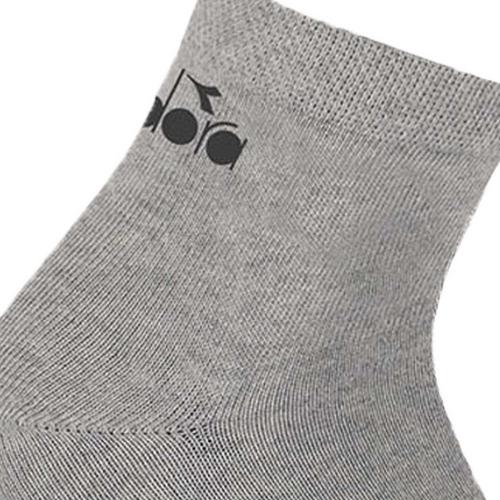 Rückansicht von Diadora Socken Socken Grau