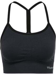 hummel hmlTIFFY SEAMLESS SPORTS TOP Funktionstop Damen BLACK