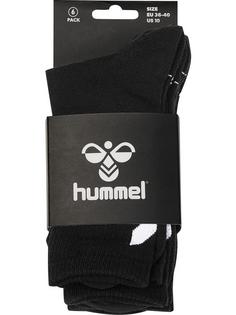 Rückansicht von hummel hmlCHEVRON 6-PACK SOCKS Freizeitsocken BLACK