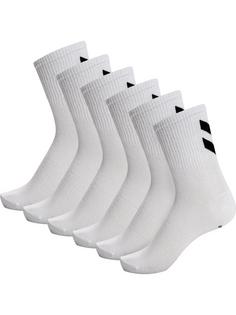 hummel hmlCHEVRON 6-PACK SOCKS Freizeitsocken WHITE