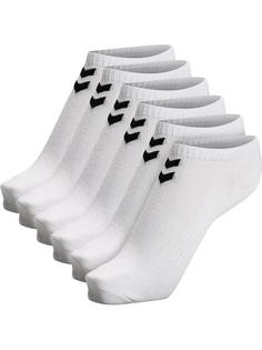 hummel hmlCHEVRON 6-PACK ANKLE SOCKS Freizeitsocken WHITE