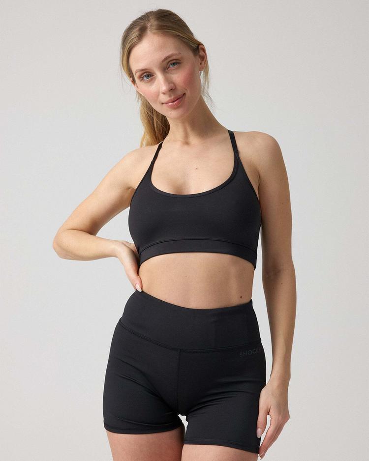 Snocks Snocks High Waist Hot Pants Tights Damen - Schwarz - 1 | SportScheck