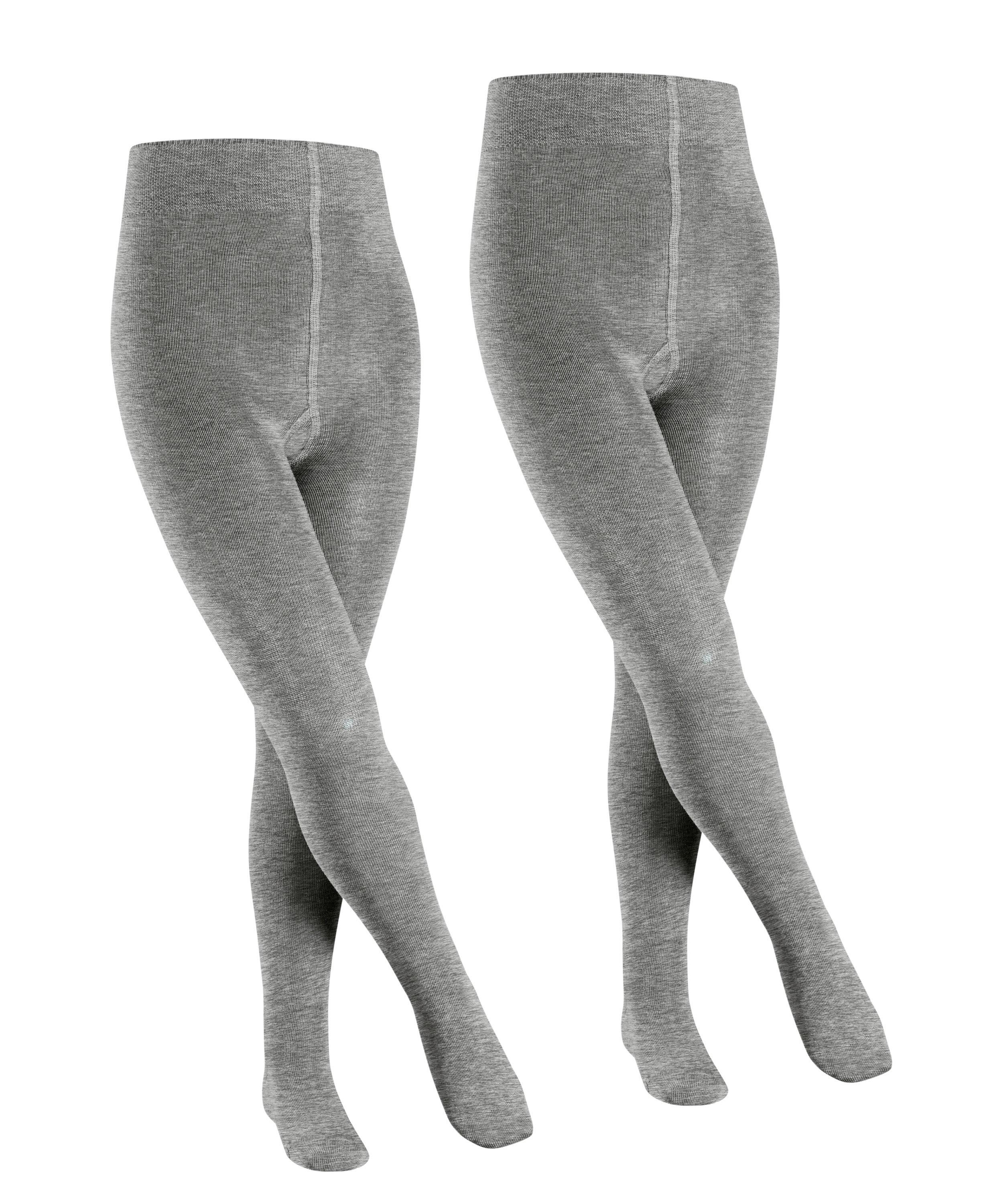 Falke Family  2-Pack Socken Kinder - light grey (3400)