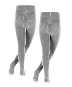 Rückansicht von Falke Family  2-Pack Freizeitsocken Kinder light grey (3400)
