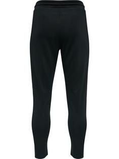 Rückansicht von hummel hmlLEGACY POLY TAPERED PANTS Hose Herren BLACK