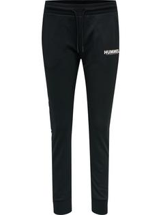 hummel hmlLEGACY POLY WOMAN REGULAR PANTS Trainingshose Damen BLACK