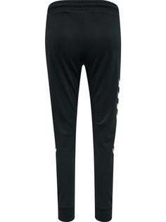 Rückansicht von hummel hmlLEGACY POLY WOMAN REGULAR PANTS Trainingshose Damen BLACK