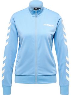 hummel hmlLEGACY POLY WOMAN ZIP JACKET Funktionssweatshirt Damen PLACID BLUE