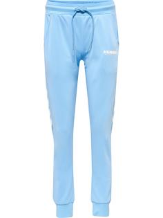 hummel hmlLEGACY POLY WOMAN REGULAR PANTS Trainingshose Damen PLACID BLUE