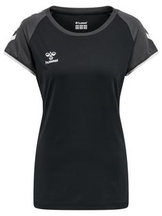 hummel hmlCORE VOLLEY STRETCH TEE WO Funktionsshirt Damen BLACK