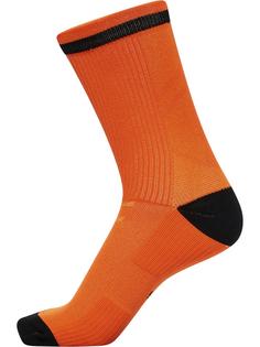 hummel ELITE INDOOR SOCK LOW PA Sportsocken NASTURTIUM/BLACK