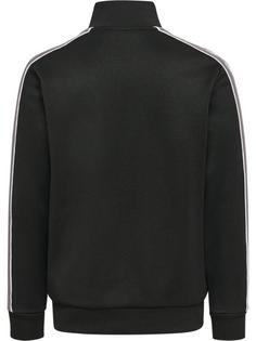 Rückansicht von hummel hmlNATIN ZIP JACKET Sweatshirt Kinder BLACK