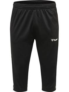 hummel hmlAUTHENTIC KIDS 3/4 PANT Trainingshose Kinder BLACK/WHITE