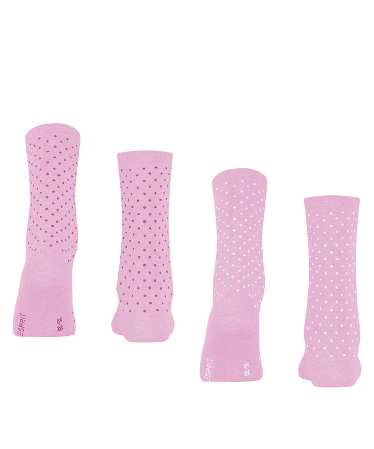 ESPRIT ESPRIT Fine Dot  2-Pack Socken Damen - orchid (8621) - 0 | SportScheck