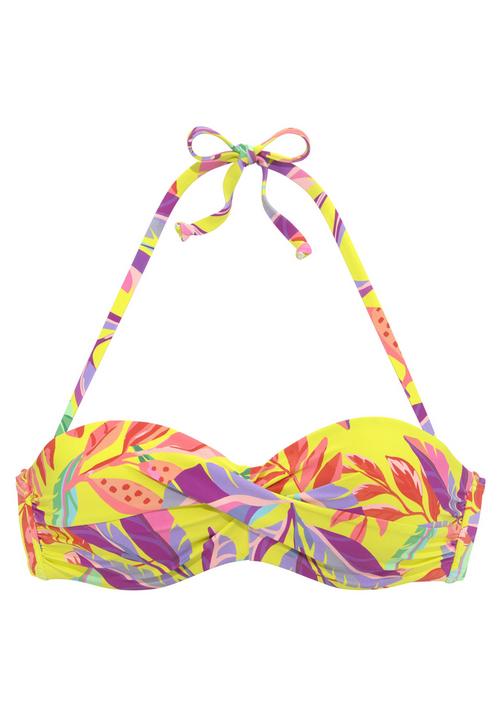 S.OLIVER B&uuml;gel-Bandeau-Bikini-Top Bikini Oberteil Damen