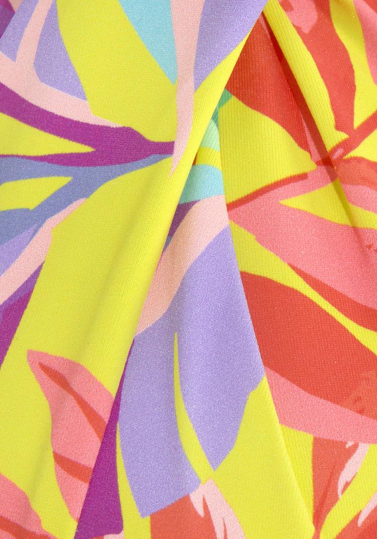 S.OLIVER S.OLIVER B&uuml;gel-Bandeau-Bikini-Top Bikini Oberteil Damen - gelb-bedruckt - 1 | SportScheck