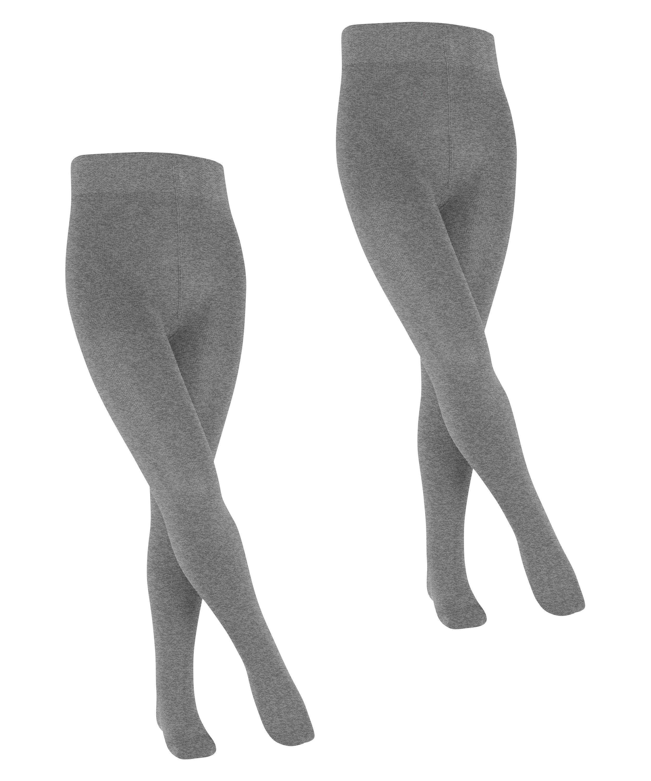 Falke Family  2-Pack Socken Kinder - light greymel. (3390)