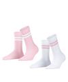 ESPRIT Tennis Stripe SO  2-Pack Socken Damen - off-white (2010)