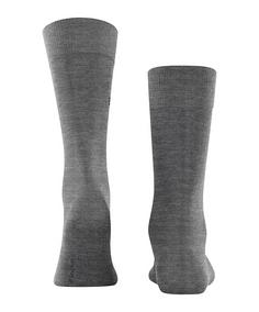 Rückansicht von Burlington Freizeitsocken Herren steel mel. (3165)