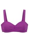 Lascana Bandeau-Bikini-Top Bikini Oberteil Damen - beere