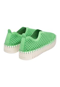 Rückansicht von Ilse Jacobsen TULIP3373 Sneaker Damen Bright Green