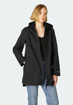 Rückansicht von Ilse Jacobsen RAIN135 Regenjacke Damen schwarz