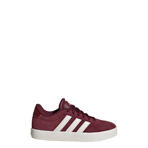 Rückansicht von adidas VL Court 3.0 Kids Schuh Sneaker Kinder Shadow Red / Off White / Cloud White