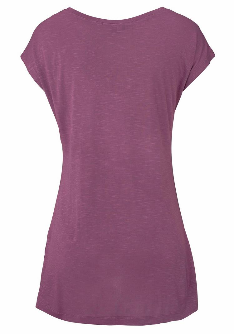 Lascana Lascana Strandshirt T-Shirt Damen - brombeere - 0 | SportScheck