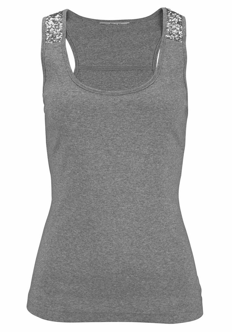 Lascana Lascana Strandtop T-Shirt Damen - schwarz - 0 | SportScheck
