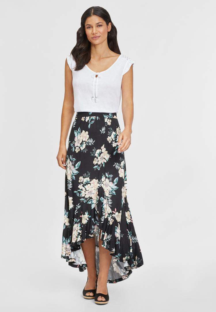 Buffalo Buffalo Strandshirt T-Shirt Damen - wei&szlig; - 0 | SportScheck